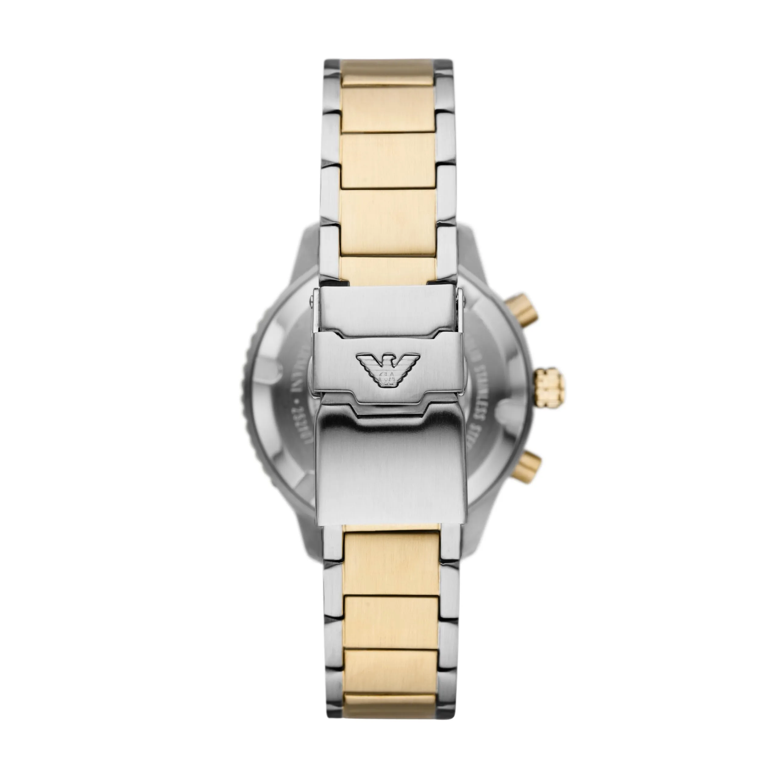 Emporio Armani Analog Blue Dial Men's Watch-AR11362 Stainless Steel, Multicolor Strap