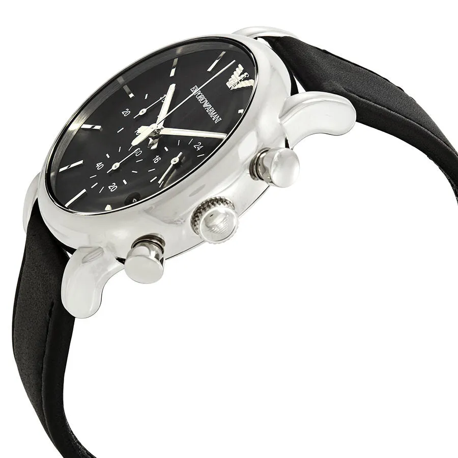Emporio Armani Classic Chronograph Black Dial Men's Watch AR1733