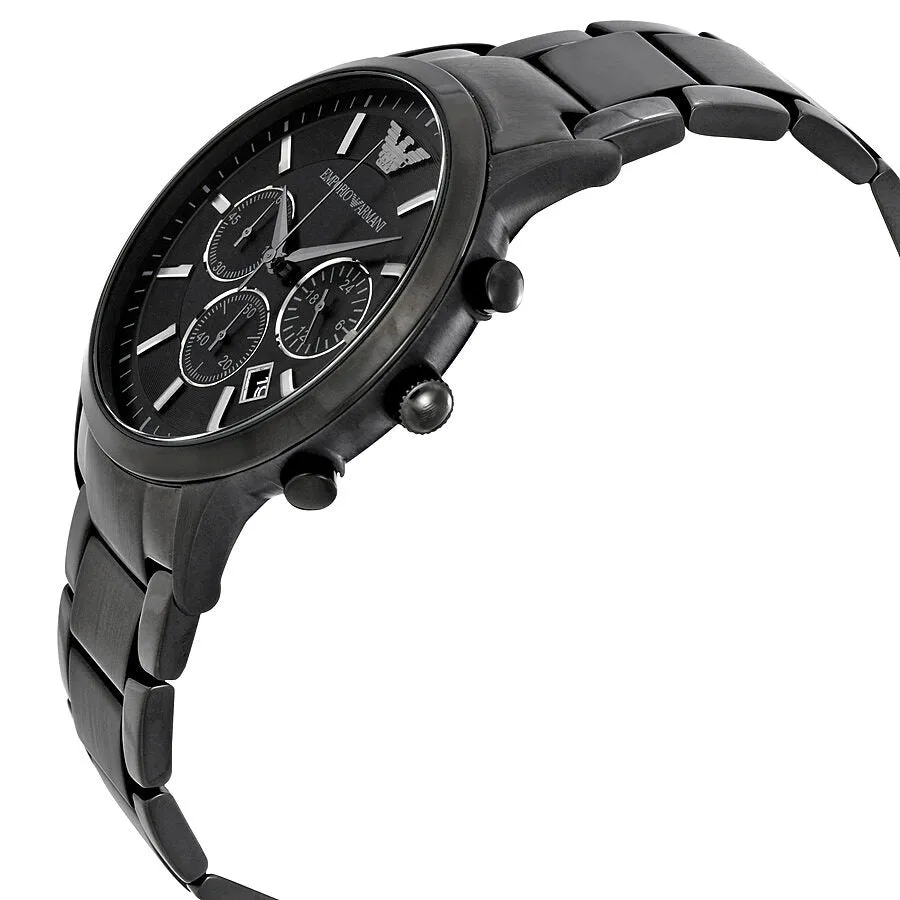 Emporio Armani Classic Chronograph Black Dial Men's Watch AR2453