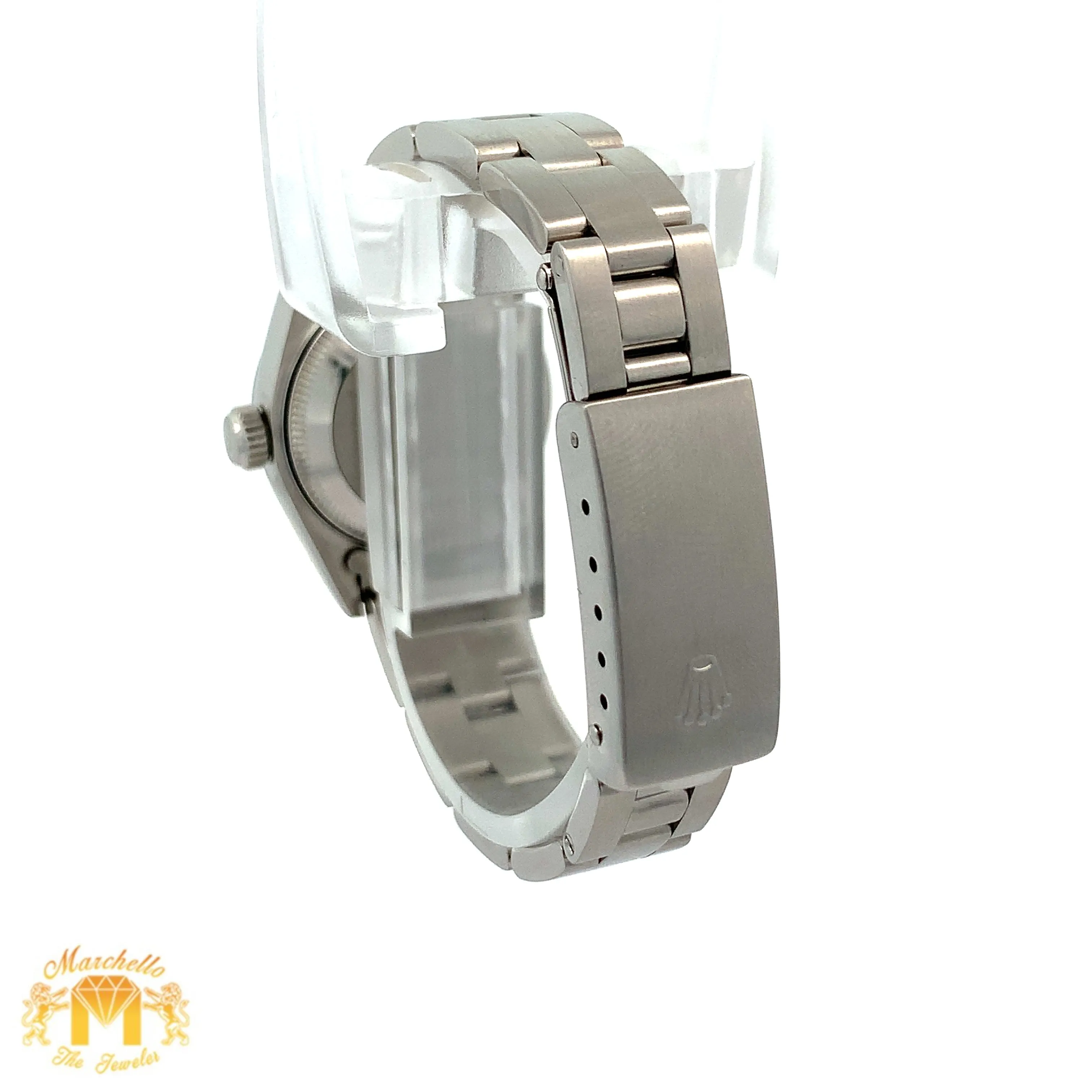 Factory 26mm Rolex Ladies`Watch with Stainless Steel Oyster Bracelet (Rolex papers)
