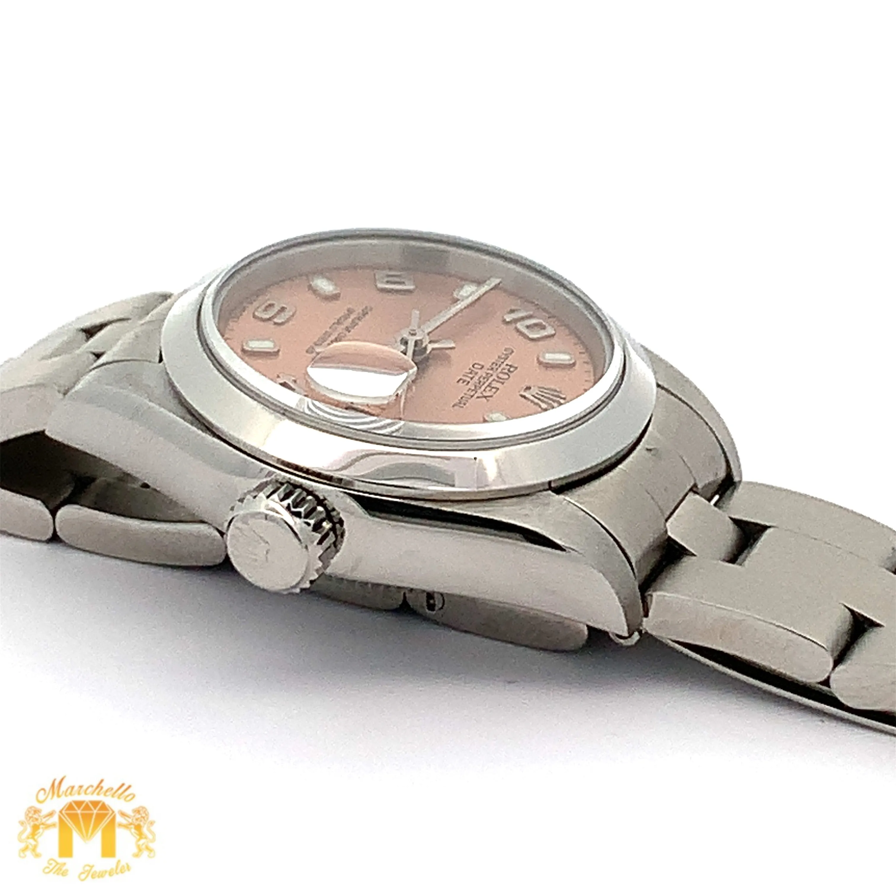 Factory 26mm Rolex Ladies`Watch with Stainless Steel Oyster Bracelet (Rolex papers)