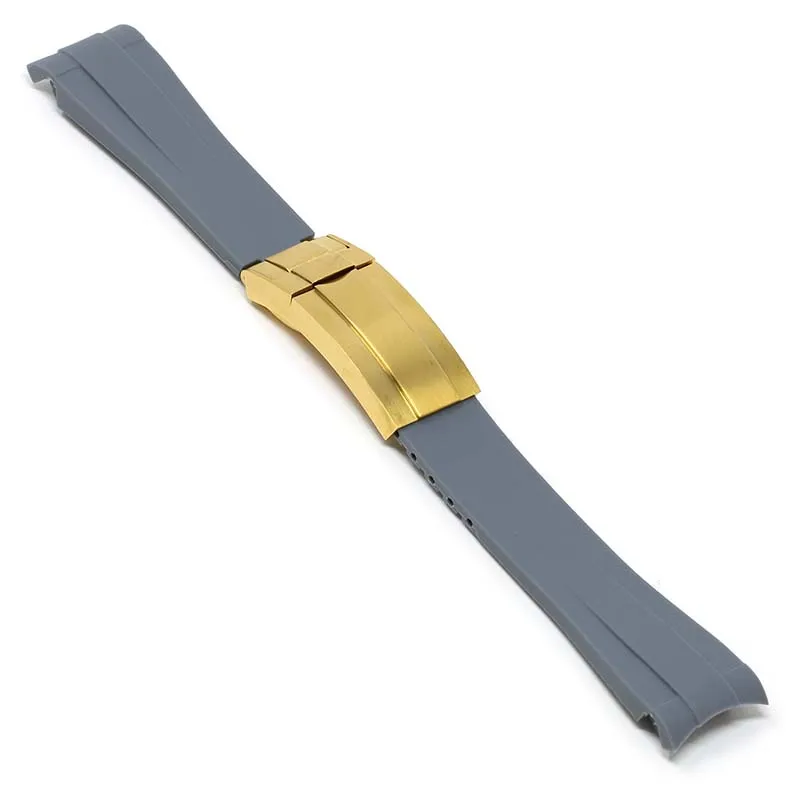 Fitted Rubber Replacement Strap for Rolex