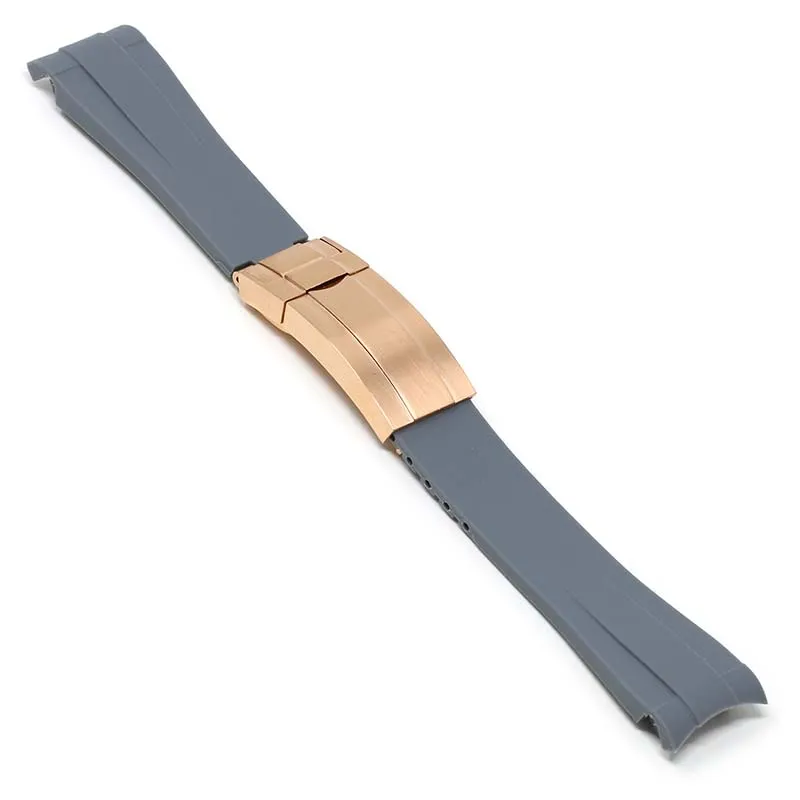 Fitted Rubber Replacement Strap for Rolex