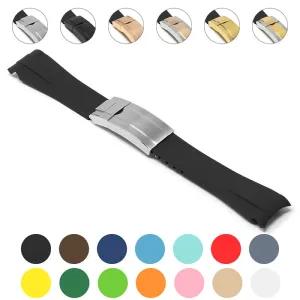 Fitted Rubber Replacement Strap for Rolex