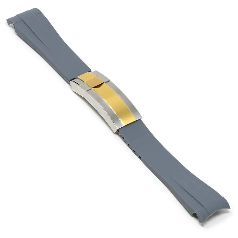Fitted Rubber Replacement Strap for Rolex