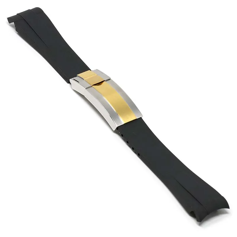 Fitted Rubber Replacement Strap for Rolex