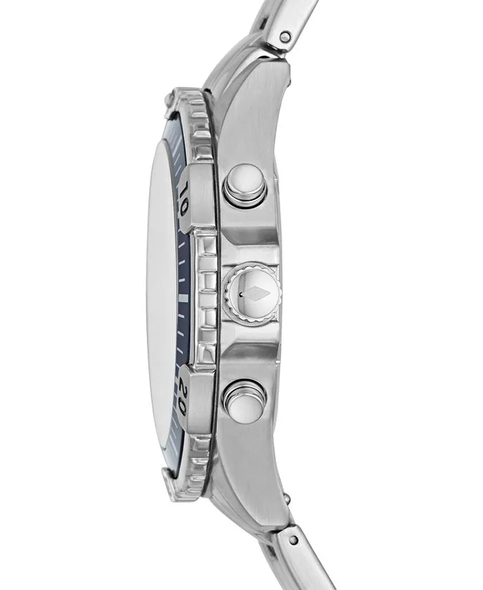 Fossil FS5623 Chronograph Garrett Stainless Steel Bracelet Men Watches Lexor Miami