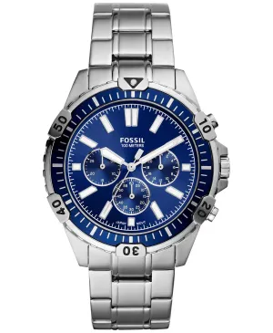Fossil FS5623 Chronograph Garrett Stainless Steel Bracelet Men Watches Lexor Miami