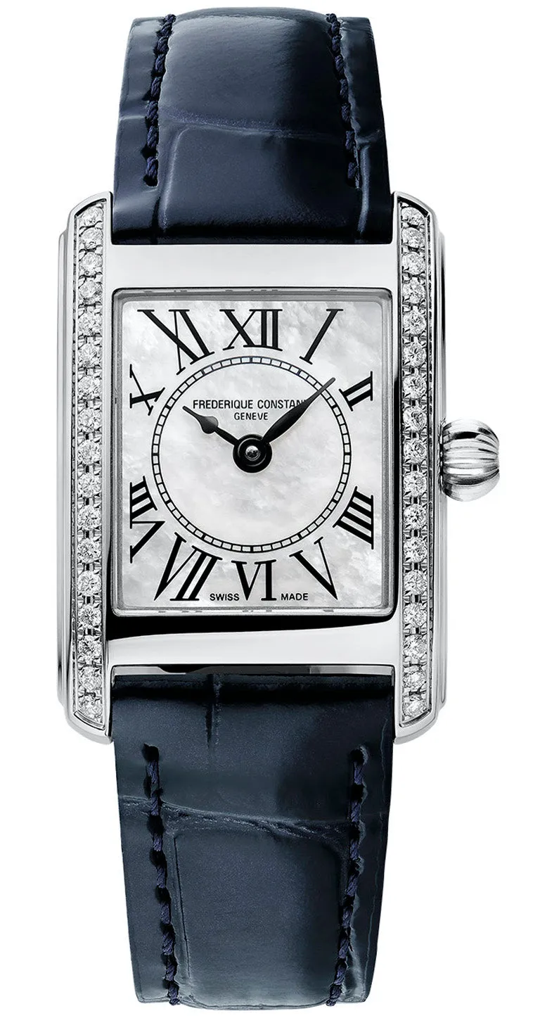 Frederique Constant Watch Carree Diamond Ladies D