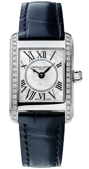 Frederique Constant Watch Carree Diamond Ladies D