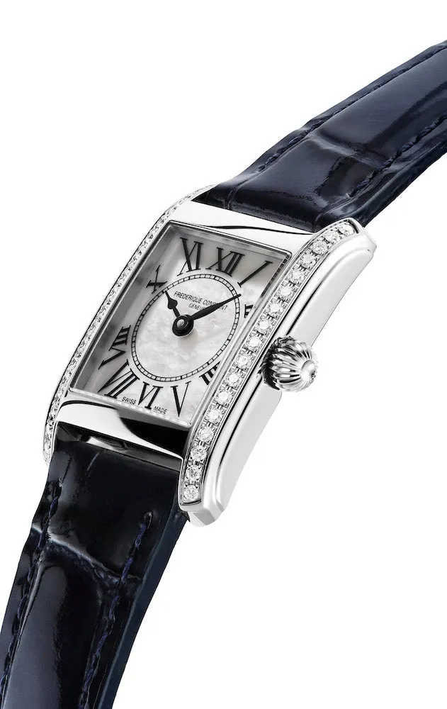 Frederique Constant Watch Carree Diamond Ladies D