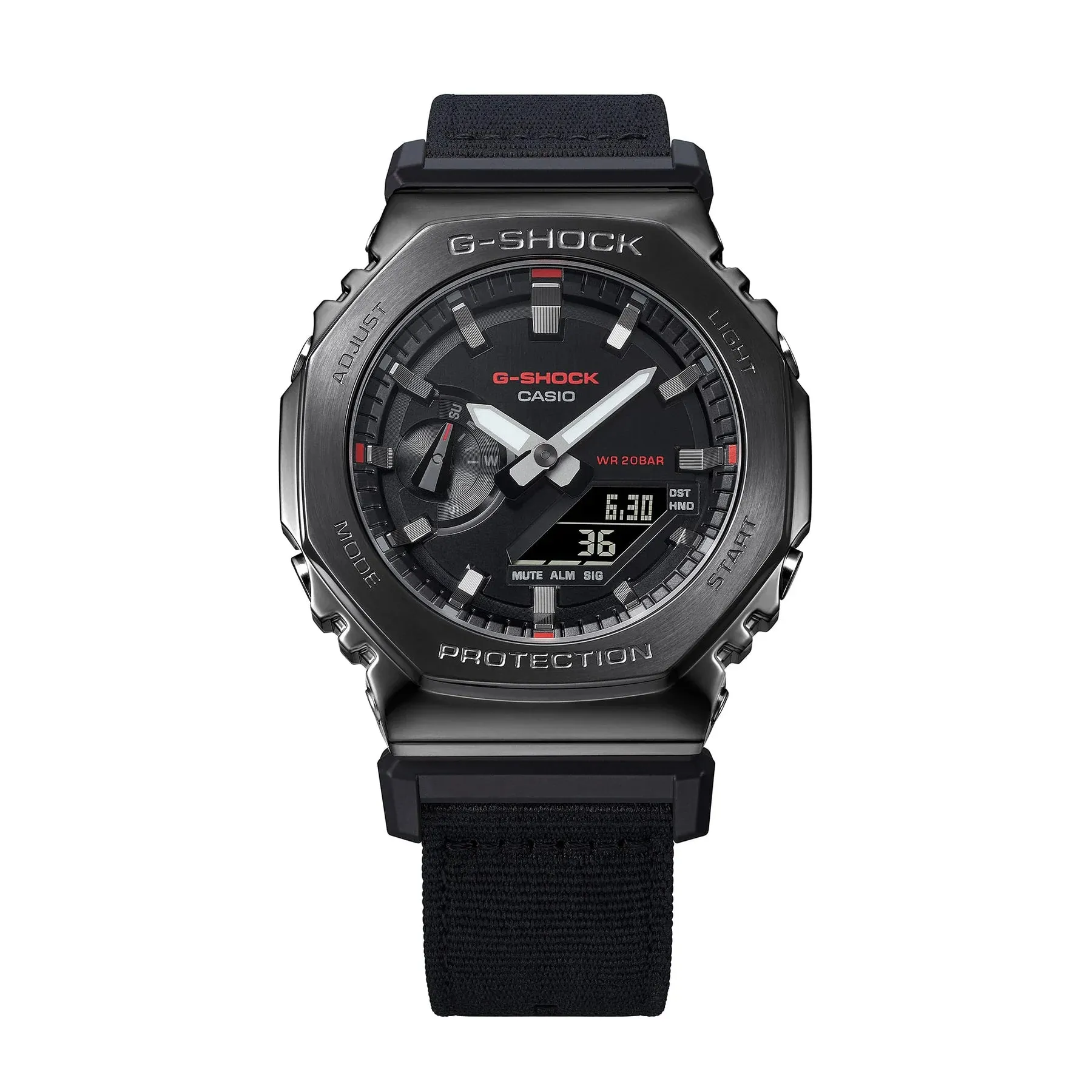 G-Shock Digital & Analogue G Steel Metalized Casioak Series GM2100CB-1A / GM-2100CB-1A