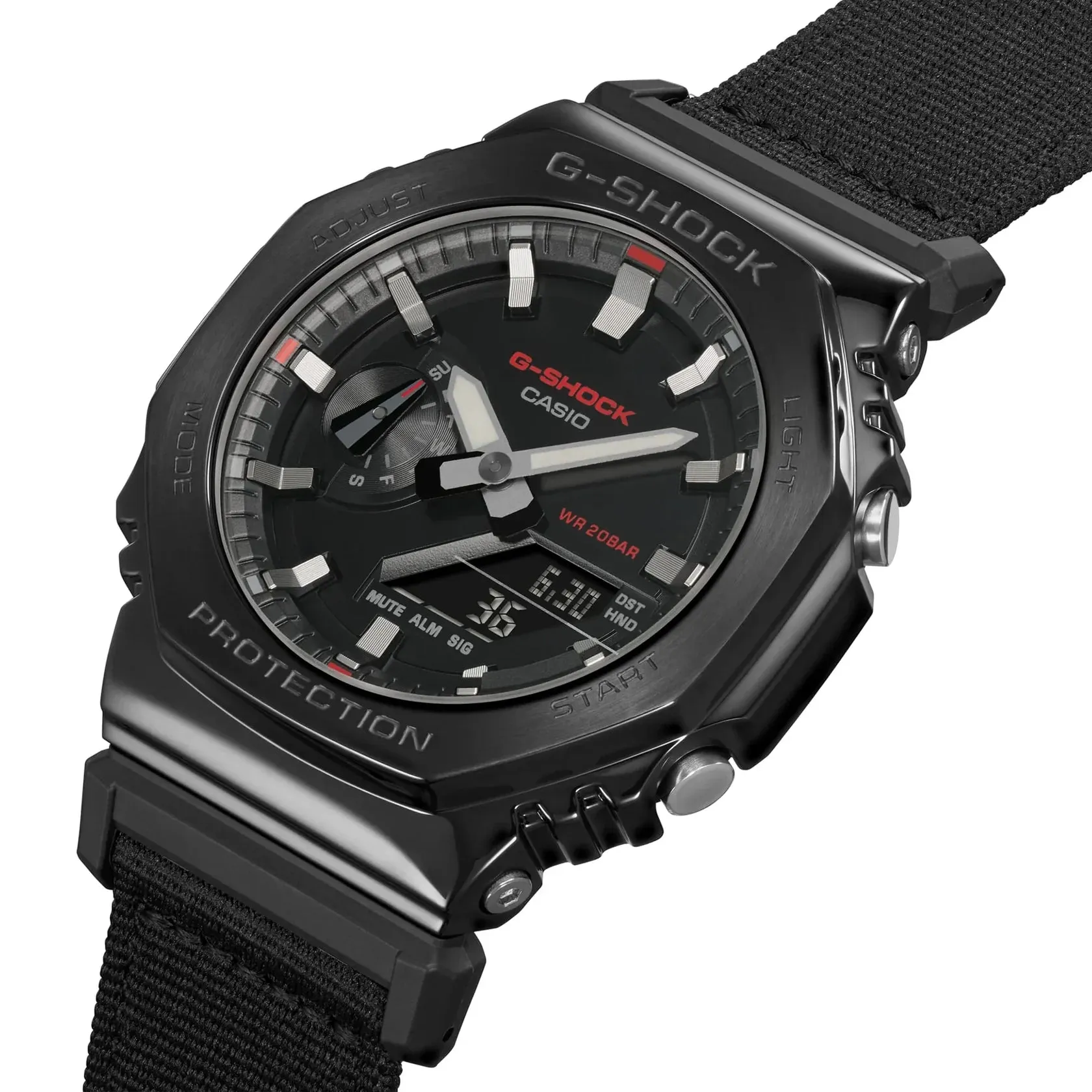 G-Shock Digital & Analogue G Steel Metalized Casioak Series GM2100CB-1A / GM-2100CB-1A