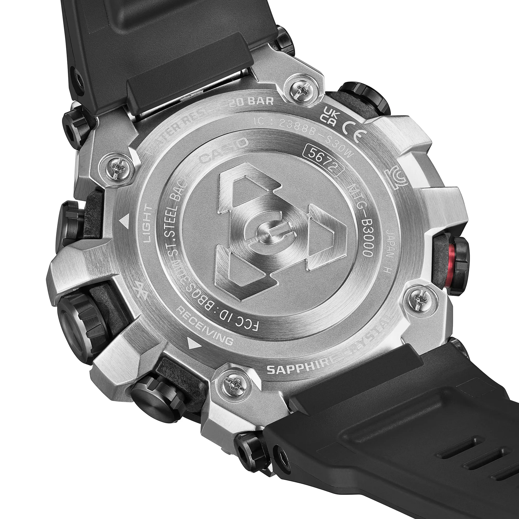 G-Shock MTGB3000-1A Light and Shadow Black Resin Band Watch
