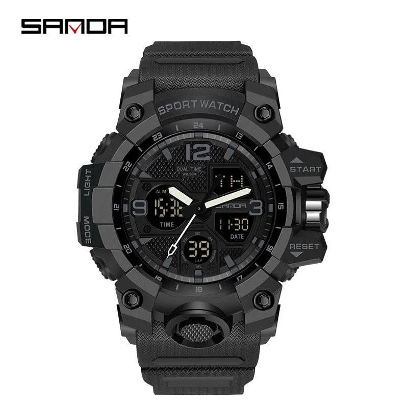 G Style New Men's Watches 50M Waterproof Shock Sports Military Quartz Watch for Male Digital Wristwatch Clock 3133