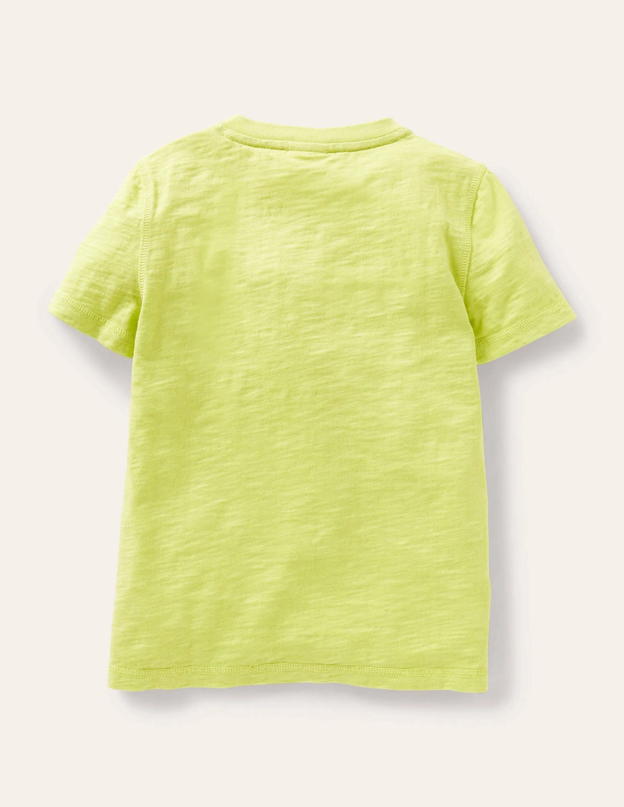 Garment Dye Henley T-shirt-Maximillion Yellow