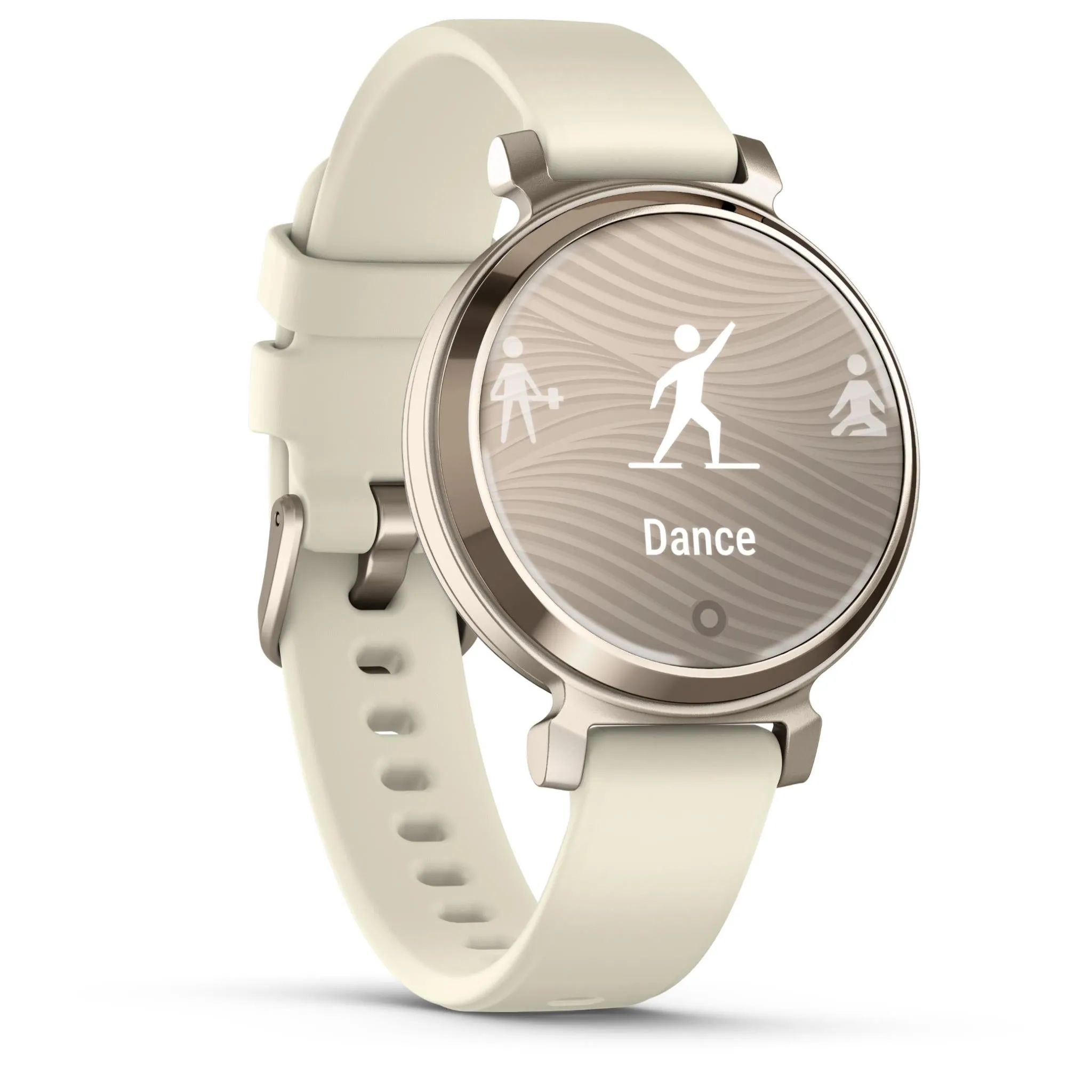 Garmin Lily 2 with Silicone Band (Cream Gold/Coconut) - AU Version (Opened Never Used)