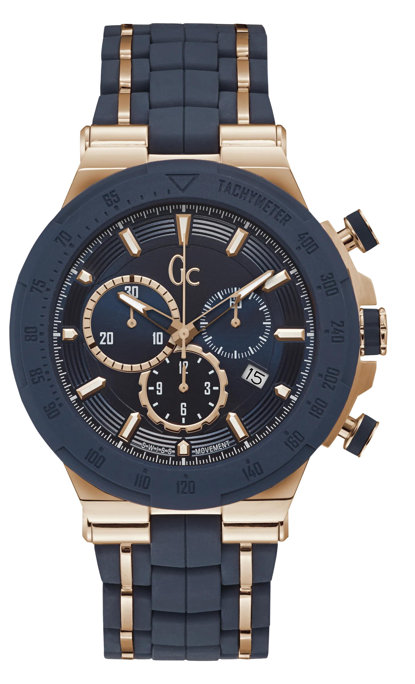 GC Blue Dial Gents Watch - Y35002G7