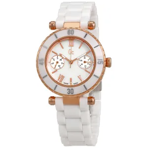 GC White Dial Ladies Watch - I42004L1S