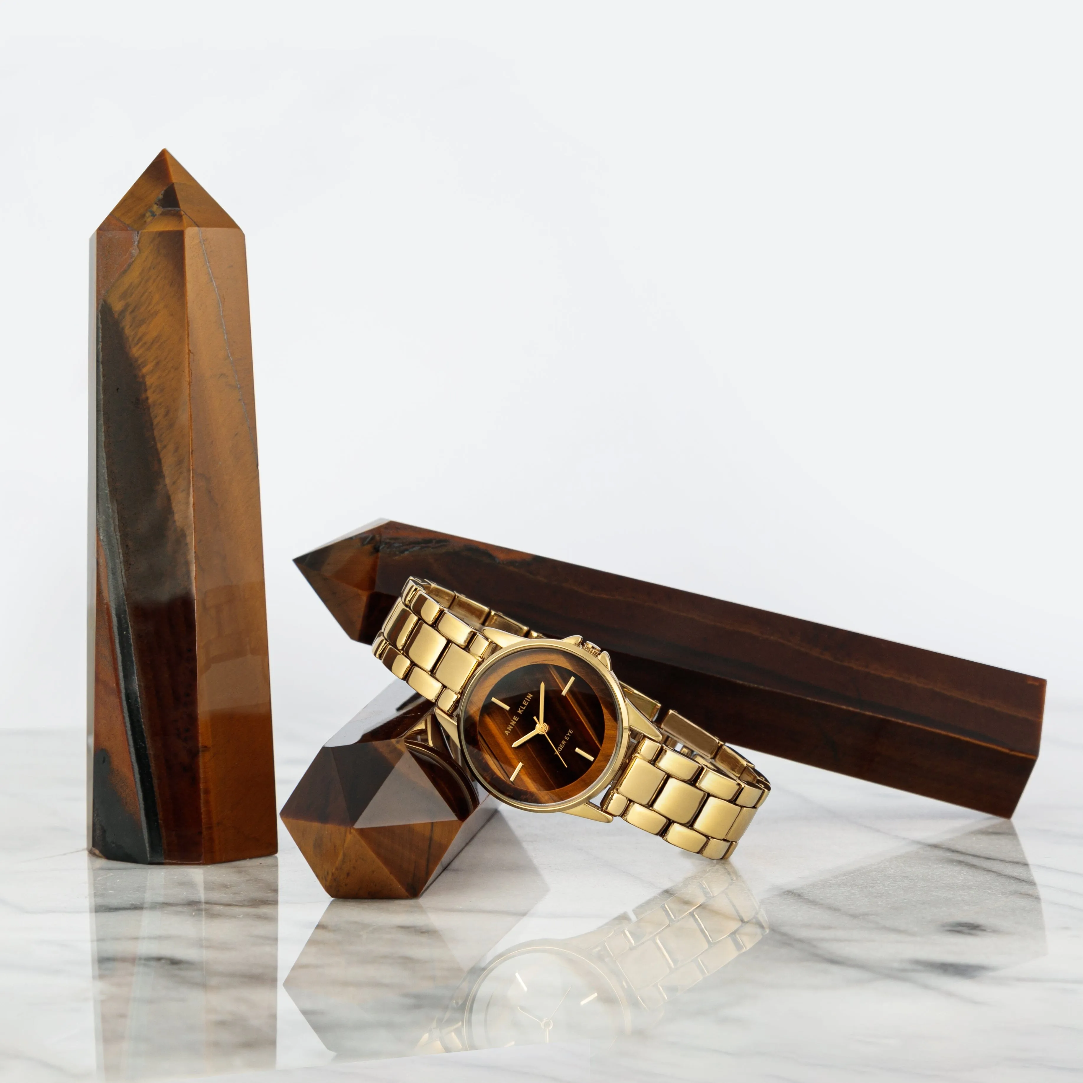 Gemstone Dial Bracelet Watch