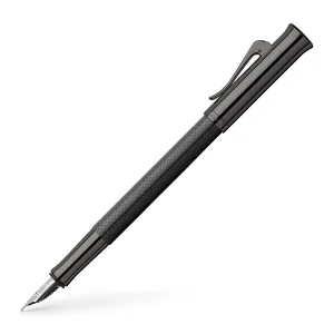 Graf Von Faber-Castell Guilloche Fountain Pen Black Edition