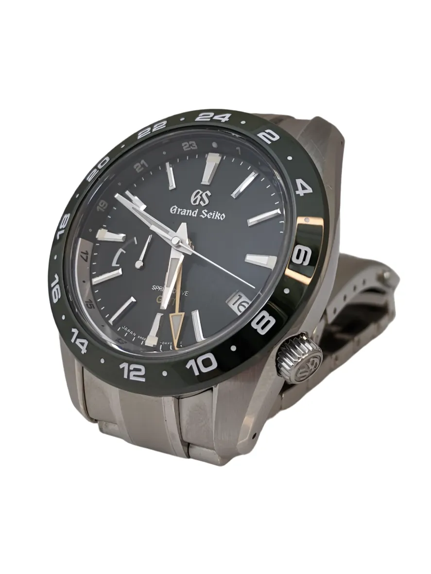 Grand Seiko GMT Sport Watch in Green