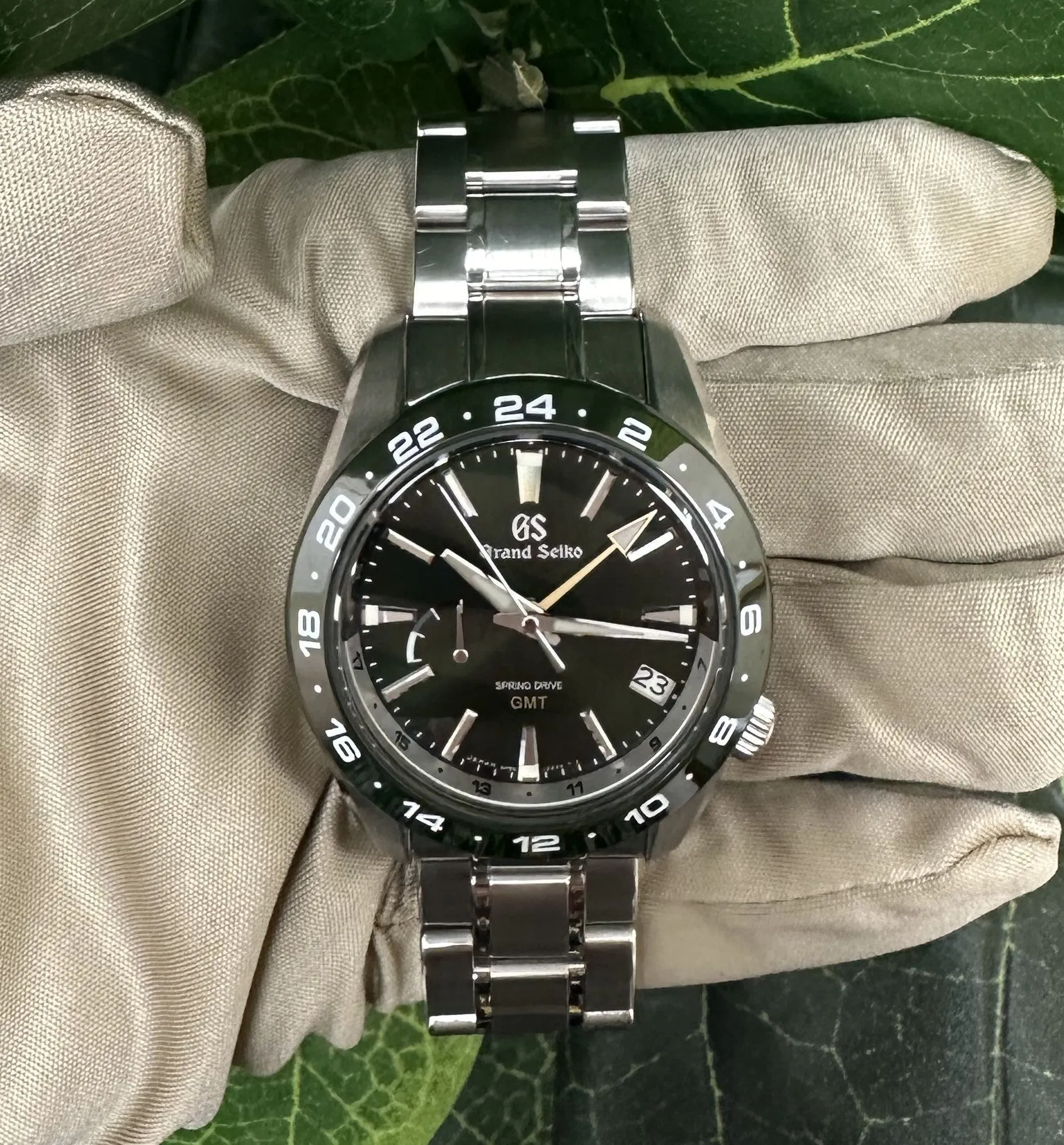 Grand Seiko GMT Sport Watch in Green