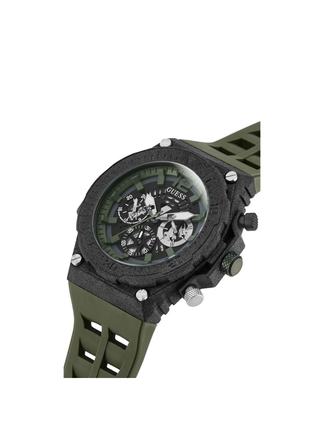 Guess Black Dial Men Analog Watch - GW0325G2