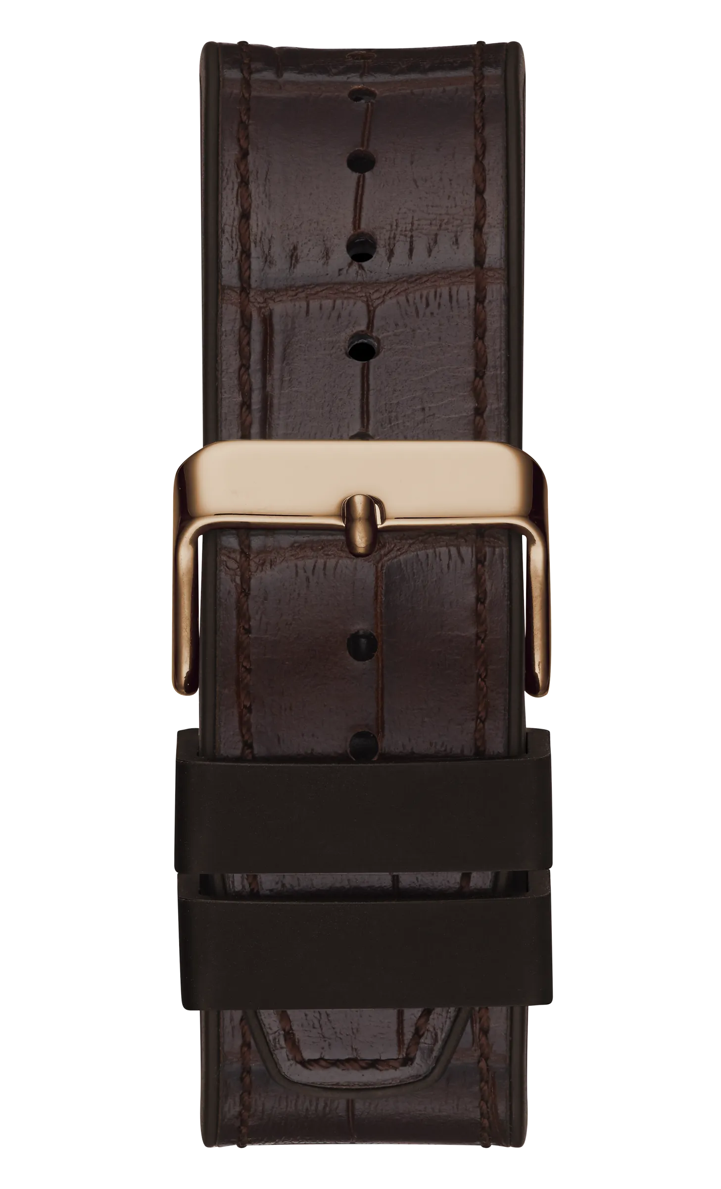 Guess Mens Rose Gold/Brown Multi-function Watch - GW0053G4
