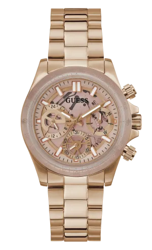 Guess Rose Gold Dial Women Watch - GW0557L2