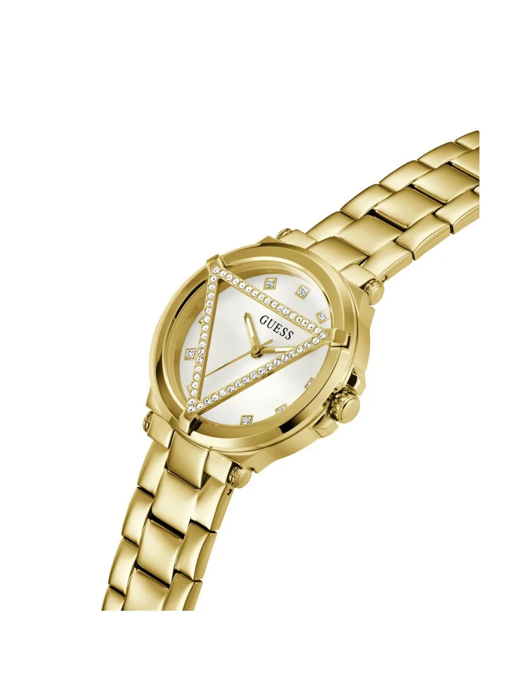 Guess White Dial Women Analog Watch - GW0674L2