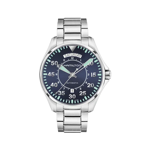Hamilton H64615145 Khaki Pilot Automatic Men Watches Lexor Miami