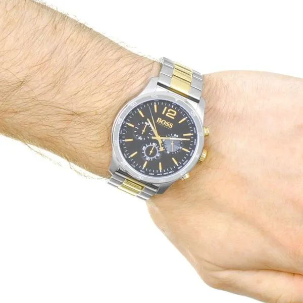 Hugo Boss Professional Chronograph Black Dial Men's Watch 1513529