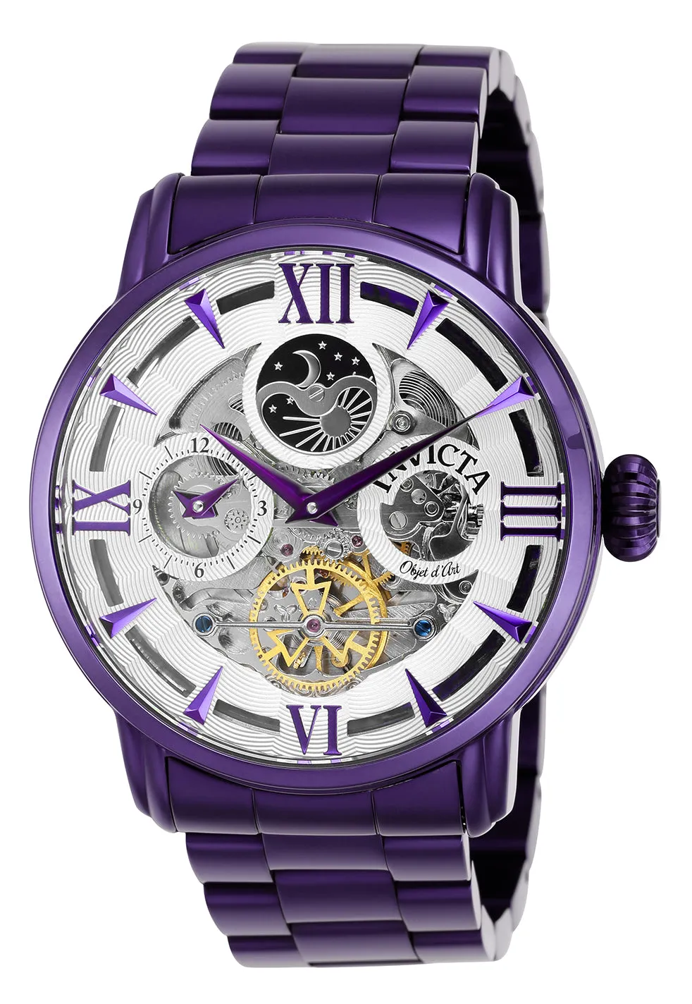 Invicta Objet D Art Automatic Stainless Steel Watch for Men - 40989