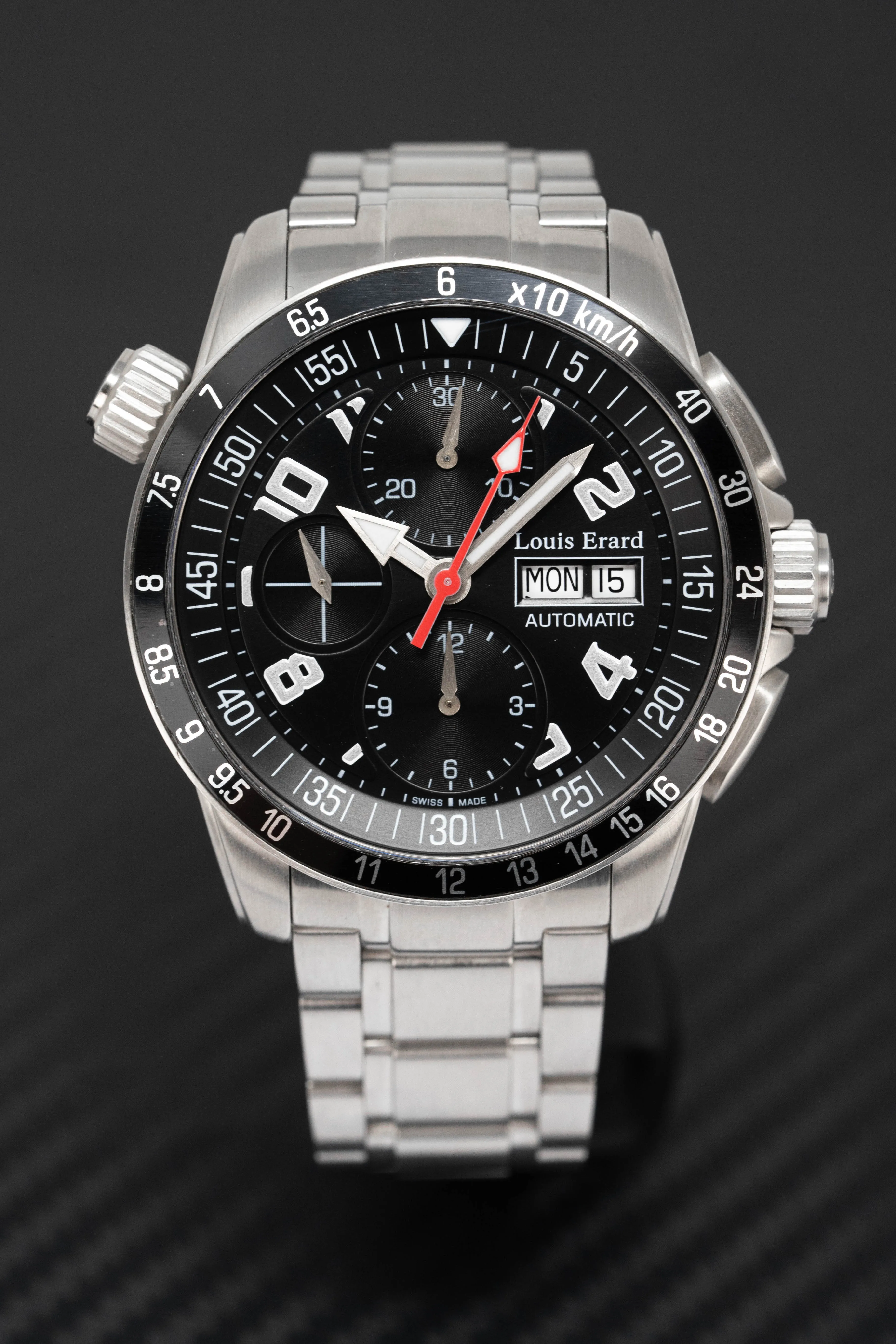 Louis Erard Watch Men's La Sportive Automatic Chronograph 78420AS02.BDE01