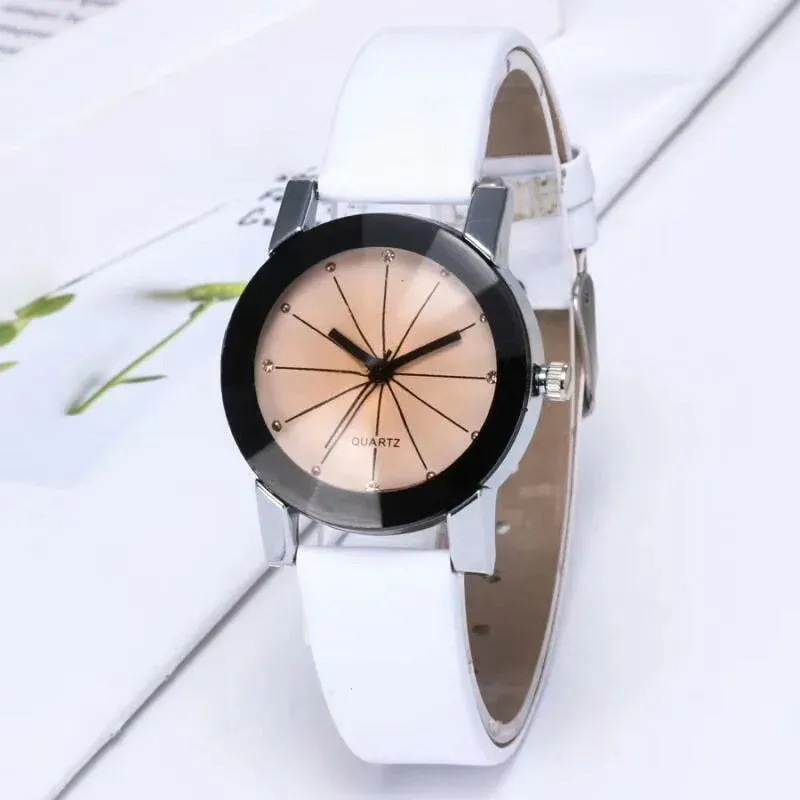 Luxury Quartz Wrist Watch for Women and Men Fashion Sports Metal Belt