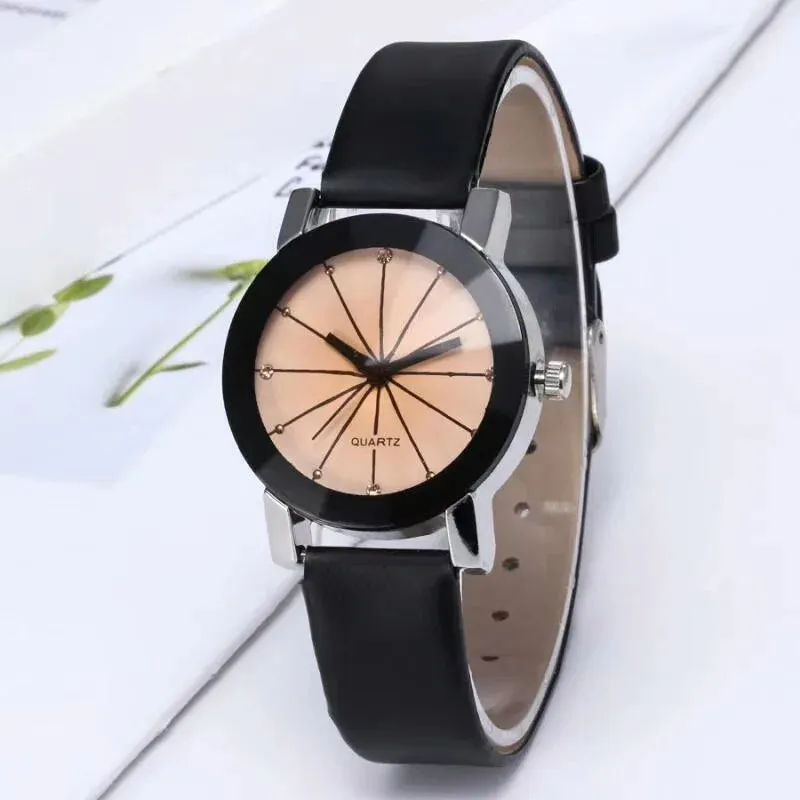 Luxury Quartz Wrist Watch for Women and Men Fashion Sports Metal Belt