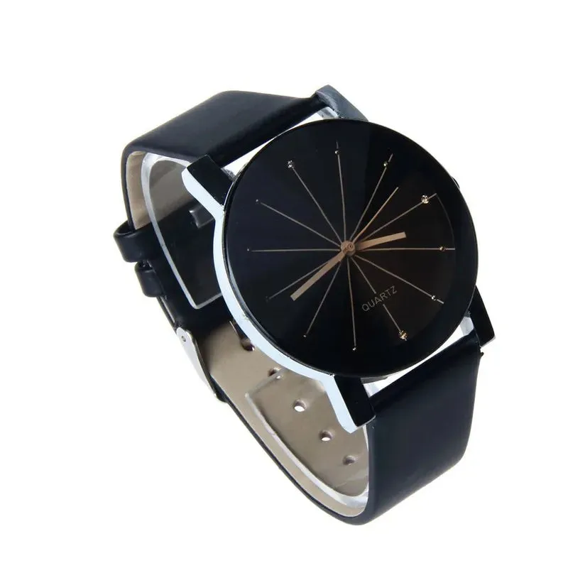 Luxury Quartz Wrist Watch for Women and Men Fashion Sports Metal Belt