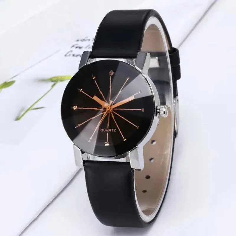 Luxury Quartz Wrist Watch for Women and Men Fashion Sports Metal Belt