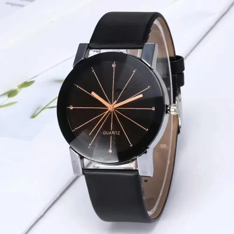 Luxury Quartz Wrist Watch for Women and Men Fashion Sports Metal Belt