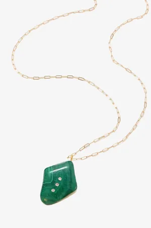 Malachite Aura Necklace