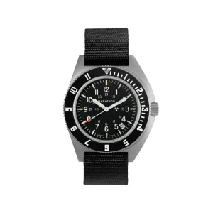 Marathon 41MM STEEL NAVIGATOR - W/ DATE - (SSNAV-D) - ON BALLISTIC NYLON