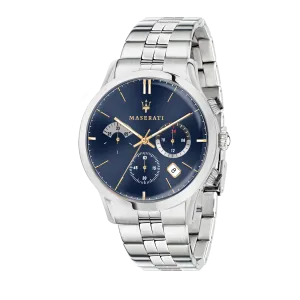 Maserati RICORDO 42mm Silver Watch