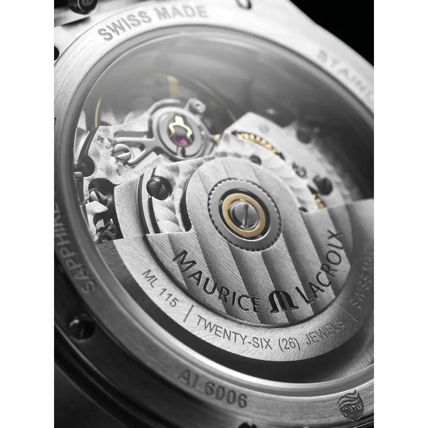Maurice Lacroix Ladies White Aikon Automatic Watch AI6006-SS002-170-1