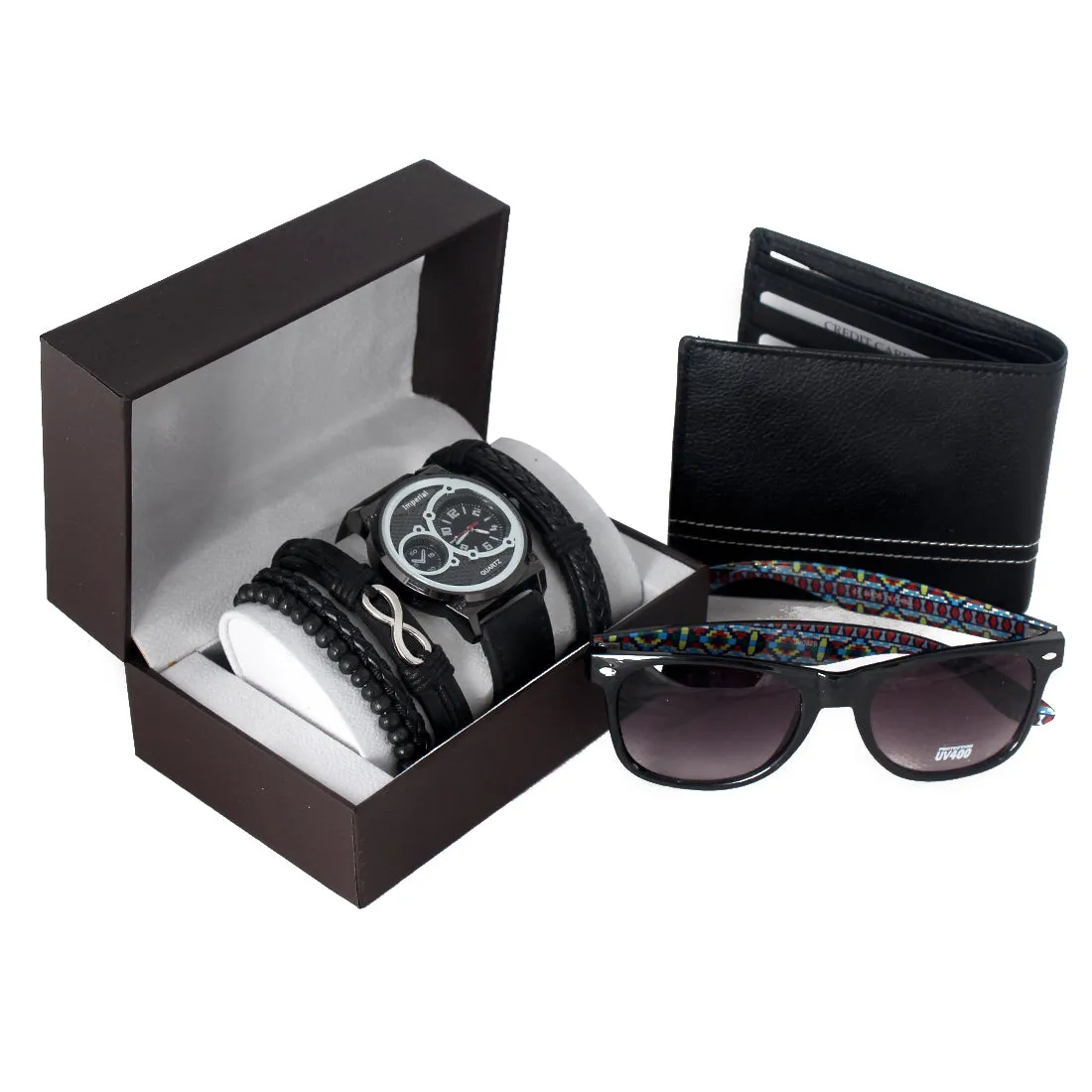 Men Watch Gift Set -7971