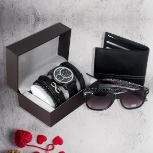 Men Watch Gift Set -7971