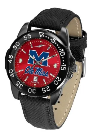 Mississippi Rebels Ole Miss Men's  Fantom Bandit AnoChrome Watch