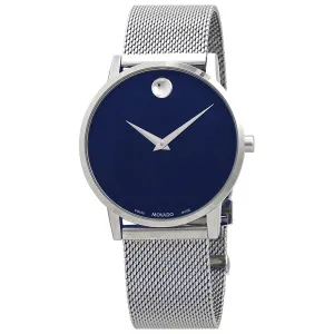 Movado Museum Classic Quartz Blue Dial Men's Watch 0607349