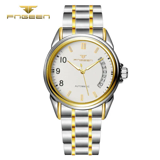 Multifunction Calendar Mechanical Luxury Elegant Horloges Automatic Waterproof Watch Men Fashion Watches Quality  Wristwatch