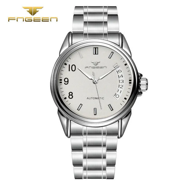 Multifunction Calendar Mechanical Luxury Elegant Horloges Automatic Waterproof Watch Men Fashion Watches Quality  Wristwatch